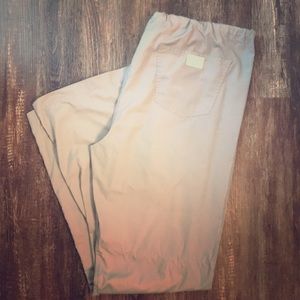 Gray, Blue Sky, scrub pants